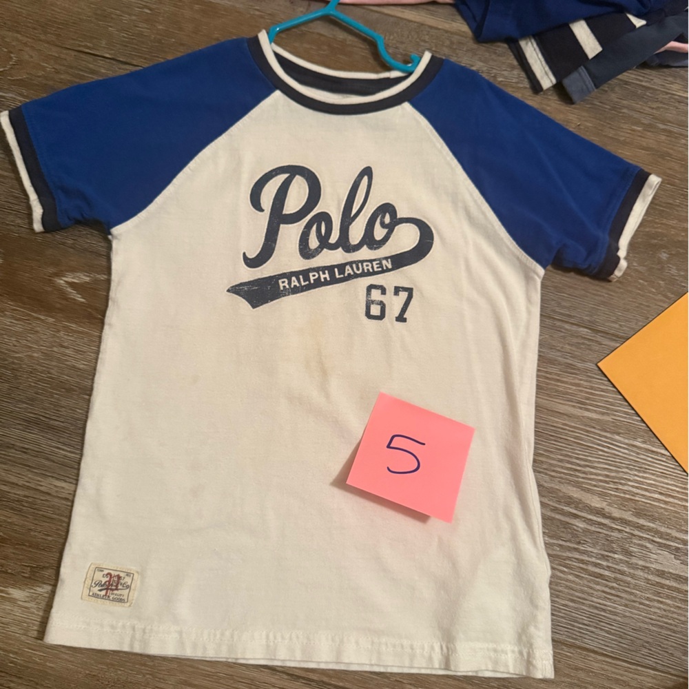 Polo Ralph Lauren Boys Tee Shirt Size 5